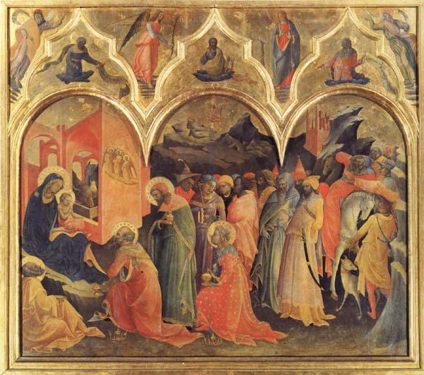 Lorenzo Monaco The Adoration of the Magi oil painting picture